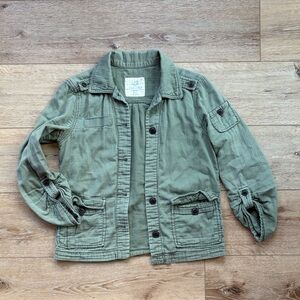 American Eagle Outfitters Olive Jacket